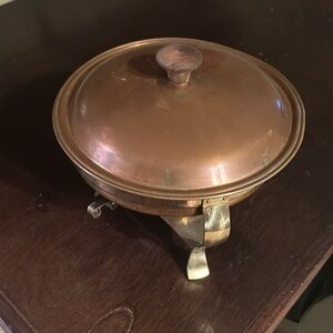 Copper chafing dish